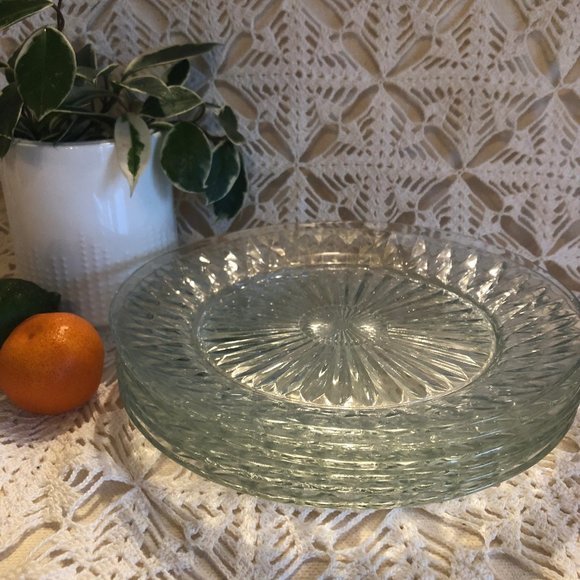 Duralex France Glass Dinner Plates (6) - Picture 1 of 5
